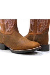 Bota Justin Importada Noz Pecan/Bronze  SE7523