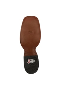 Bota Justin Importada Preto/Vermelho FN7022