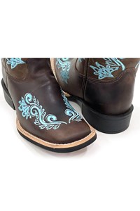 Bota Mexican Boots Fossil Café/Fossil Cinza 103146