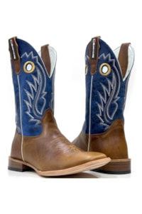 Bota Mexican Boots Fossil Mostarda/Fossil Azul Bic 191279