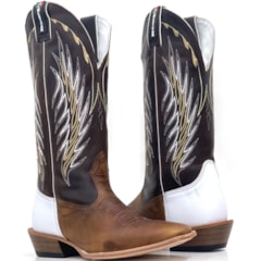 Bota Mexican Boots Fossil Mostarda/Fossil Café103143