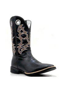 Bota Mexican Boots Fossil Preto 191278