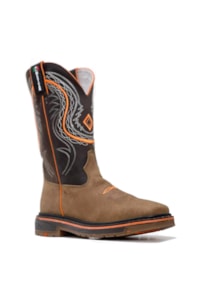 Bota Mexican Boots Mad Dog Tab/Fossil Café Work 96154