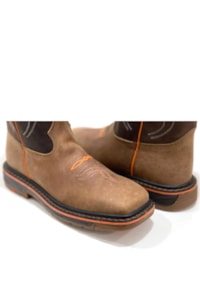 Bota Mexican Boots Mad Dog Tab/Fossil Café Work 96154