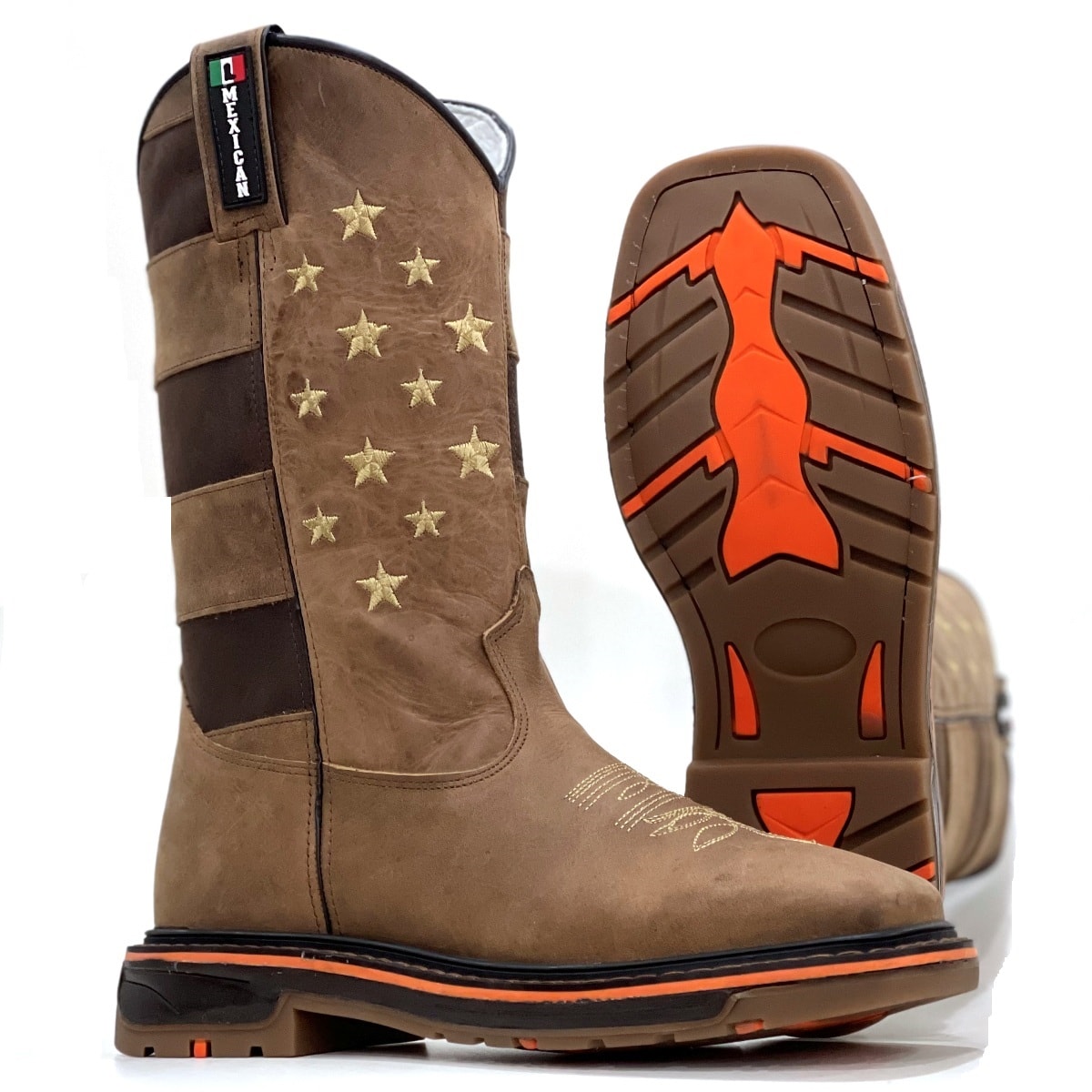 Bota Mexican Boots Mad Dog Tab/Mad Dog Tab Work 96155 | Cris & Cia