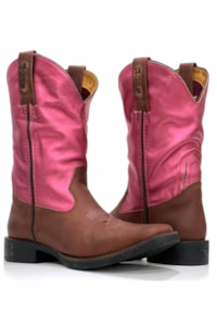 Bota Moiadeiros Fossil Sella/Pink MORS1266