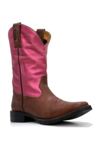 Bota Moiadeiros Fossil Sella/Pink MORS1266