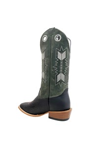 Bota Mr. West Boots Carrapeta Cabeça Preto/Fossil Verde 89317