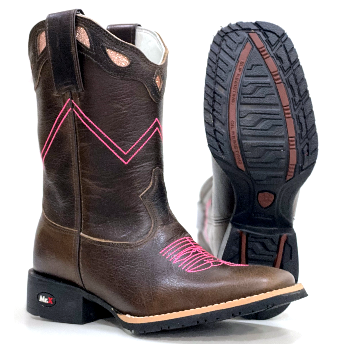 Bota Mr. West Boots 98371 Med Dog Tab/ Preto | Cris & Cia
