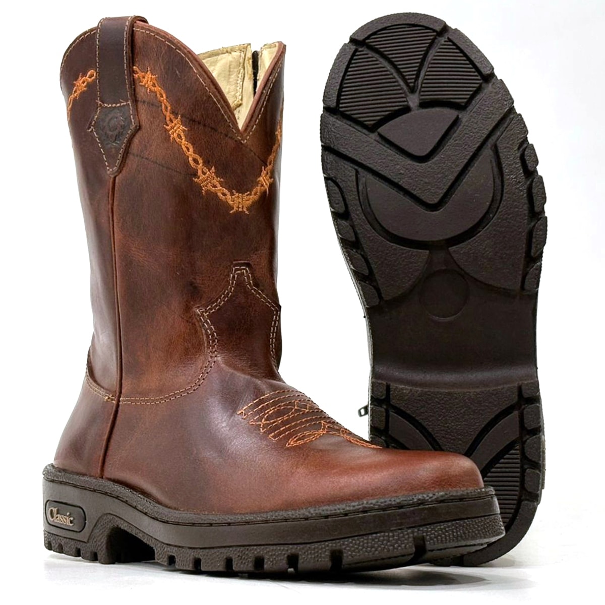 Bota Tênis Classic Infantil Crazy Amendoa TNBB | Cris & Cia