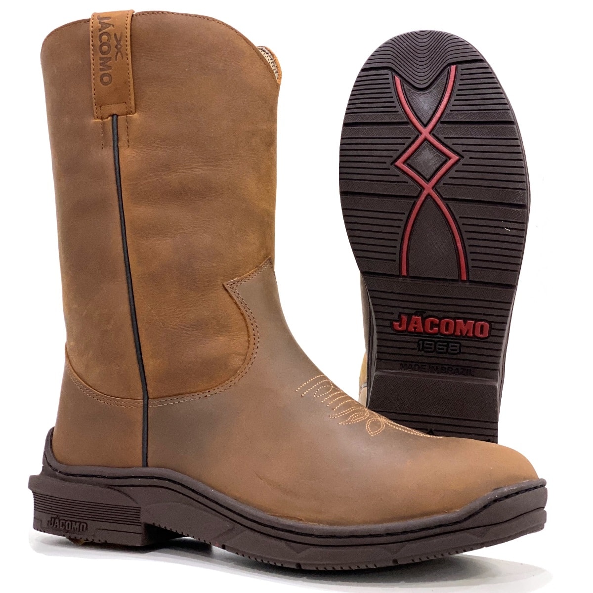 Bota Tênis Jácomo Crazy Amendoa BT402/UT | Cris & Cia