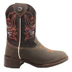 Bota Texas Boots Infantil Moca/ Fossil Marrom T16-LQBO