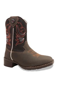 Bota Texas Boots Infantil Moca/ Fossil Marrom T16-LQBO