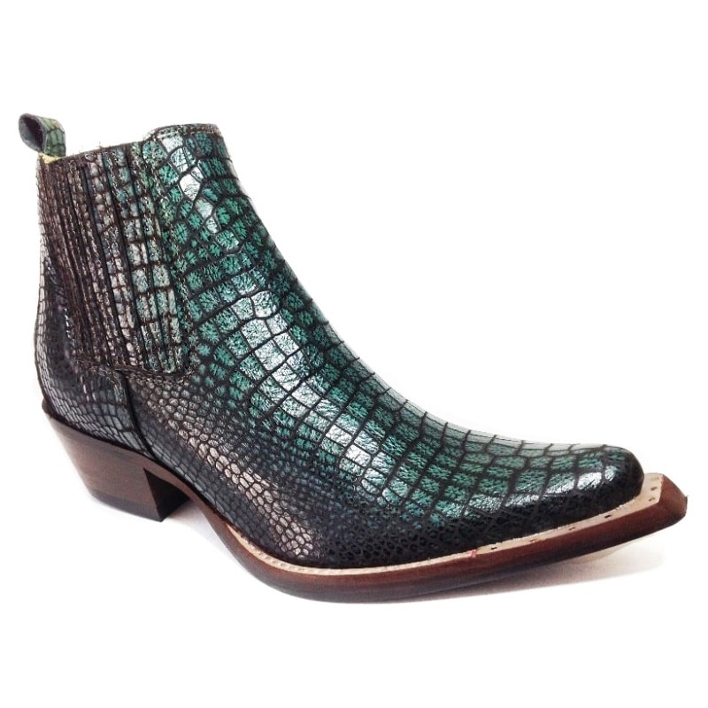 Bota store masculina verde