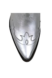 Bota Vimar Boots Metalizado Prata 11098