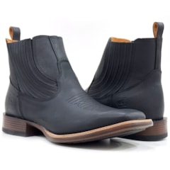 Botina Goyazes Bison Preto/Bison Preto 2530101-CP