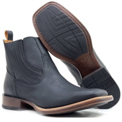 Botina Goyazes Bison Preto/Bison Preto 2530101-CP