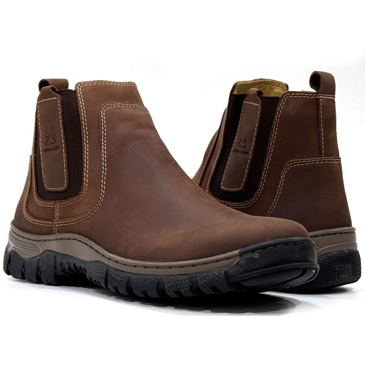 Botina Zebu Jump 56070 MS 05 Terra | Cris & Cia