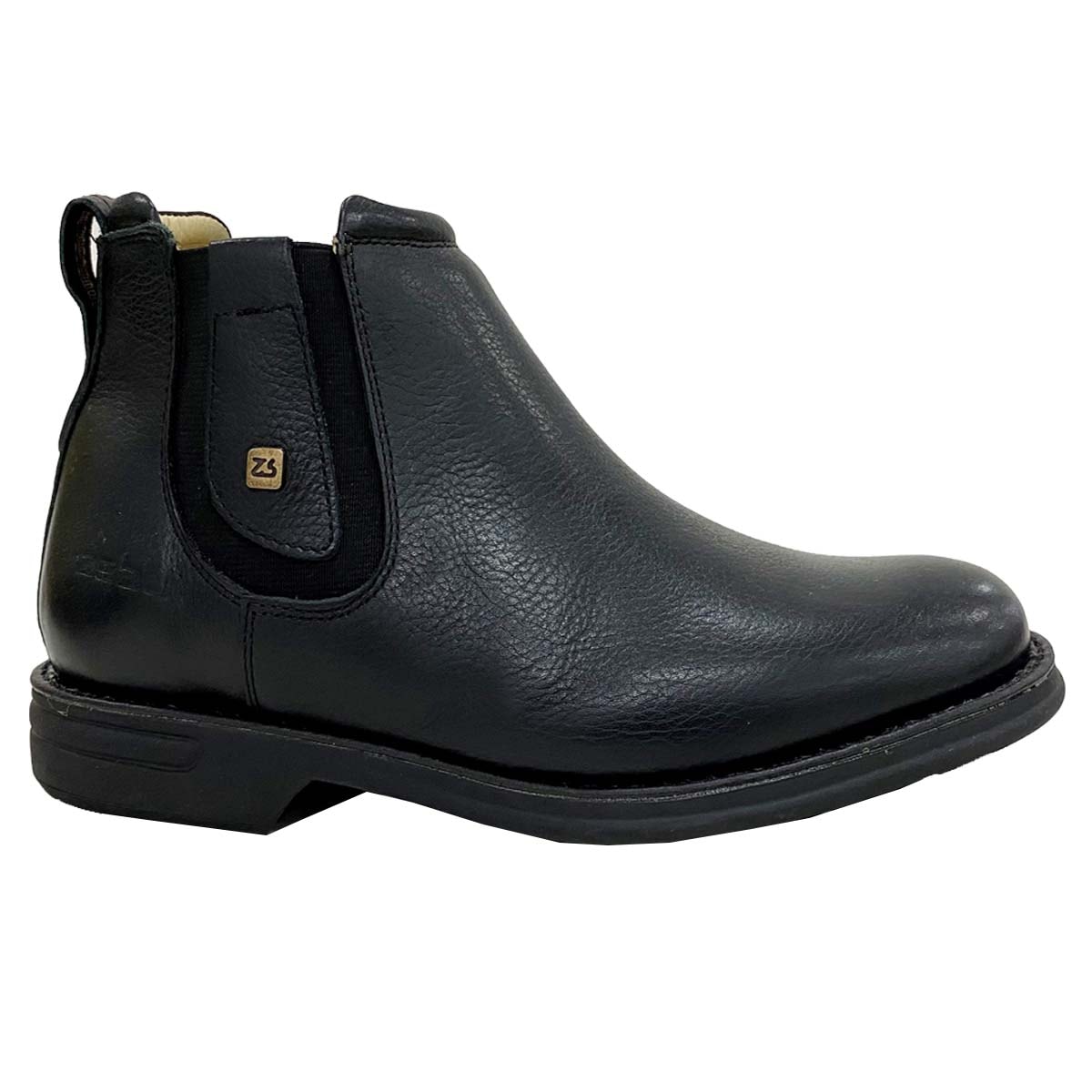 Botina Zebu Flex 57021 MS 01 Preto | Cris & Cia