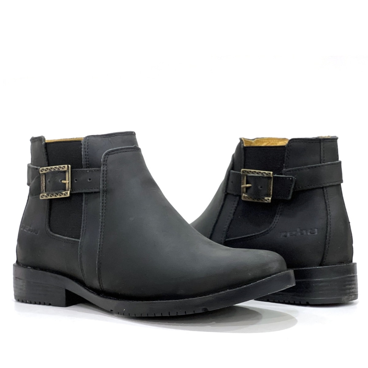 Botina Zebu Preto 73040 MS 01 | Cris & Cia