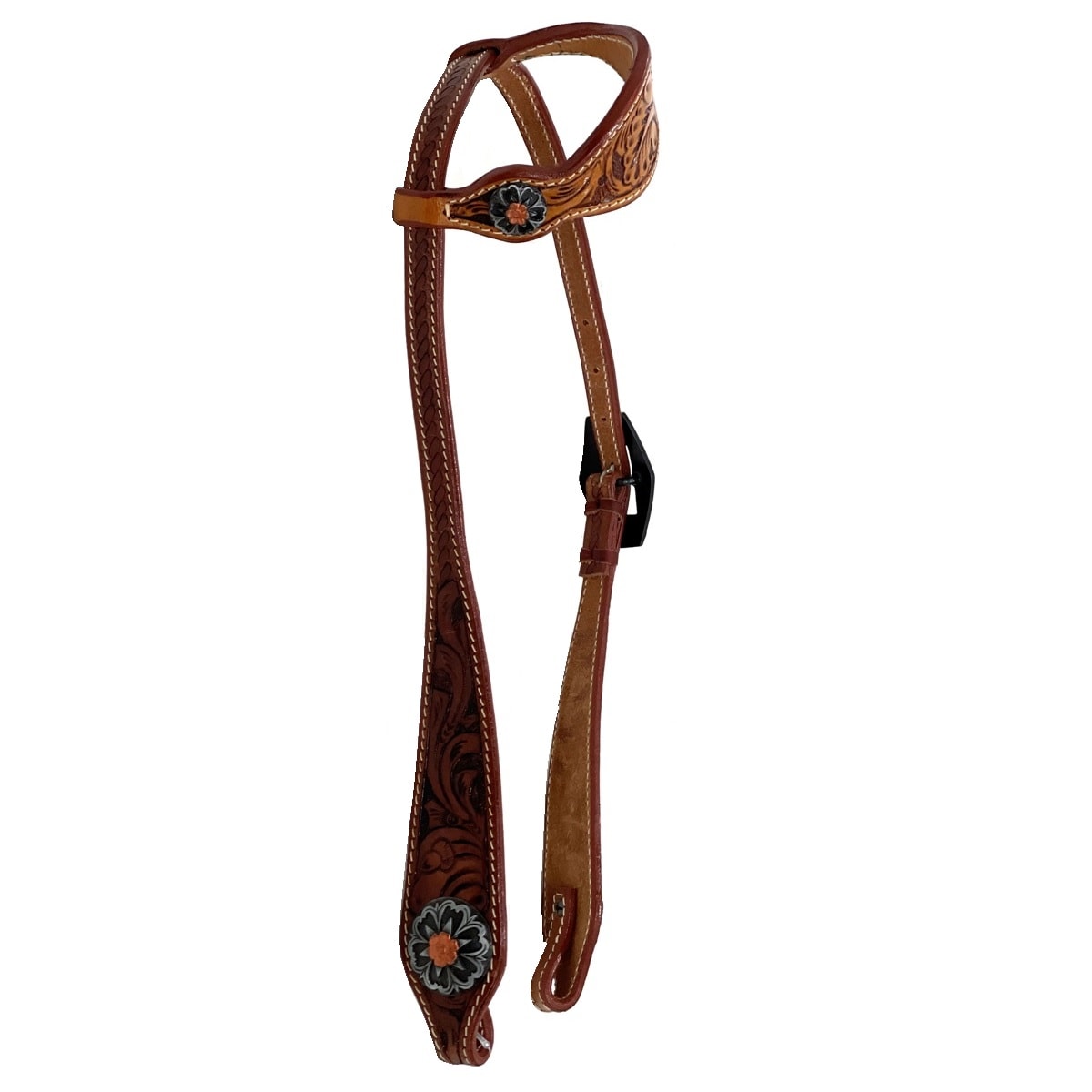 Cabeçada Boots Horse Orelha Entalhada 10859-2 | Cris & Cia