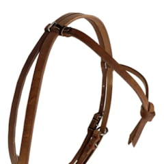 Cabeçada Testeira c/ Afogador Top Equine Natural 13802