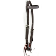 Cabeçada Top Equine C/ Orelha Borracha Marrom 14029