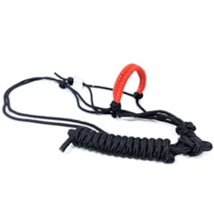 Cabresto New Car Nylon 14863 Preto/Laranja
