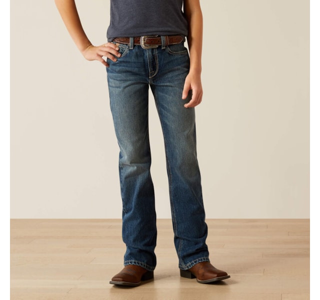 Calça Ariat Infantil B4 Boys Relaxed Fit 10053551