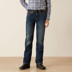 Calça Ariat Infantil B5 Boys Straight Fit/Straight Leg 10053552