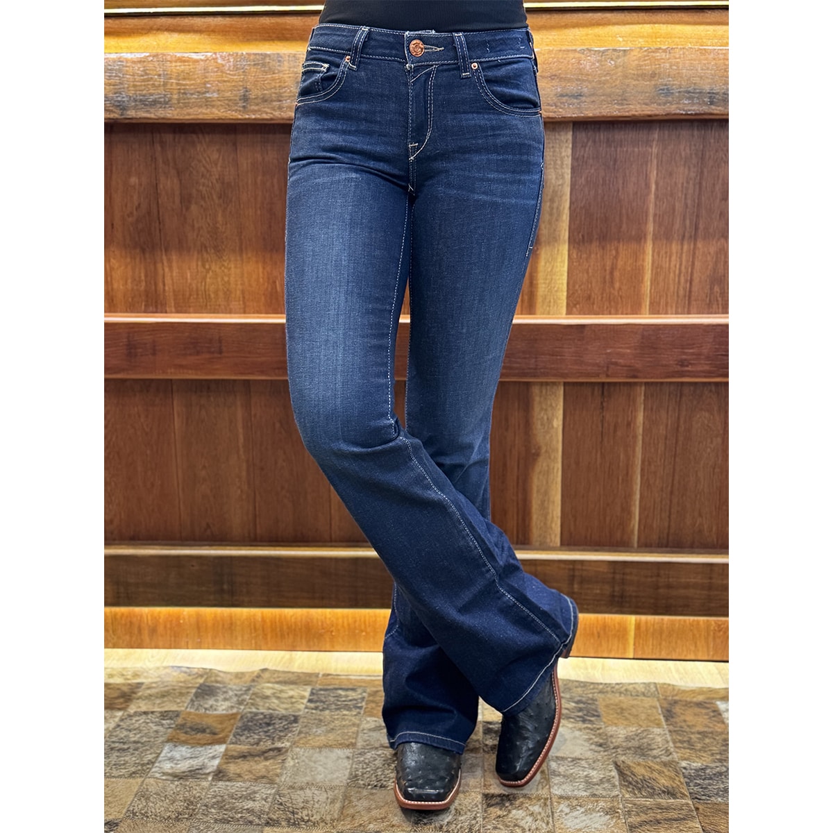 Calça Ariat Perfect Rise Flare 10040503 | Cris & Cia