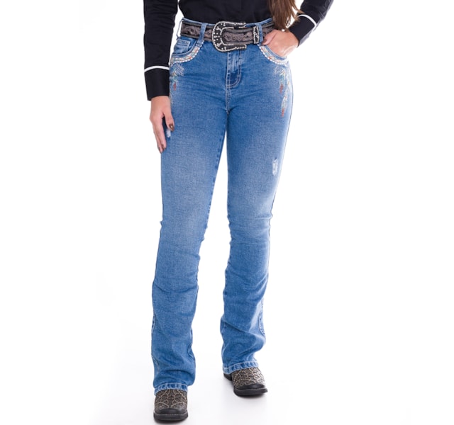 Calça Best Rodeio Flare Jeans Claro 510