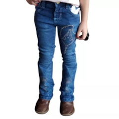 Calça Best Rodeio Intantil 945 Jeans Claro