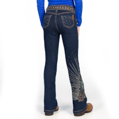 Calça Bill Way Infantil Amaciada/Strass 15015