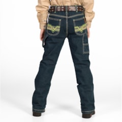 Calça Bill Way Infantil Jeans Manchado 1021