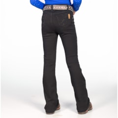 Calça Bill Way Infantil Preto/Strass 15001