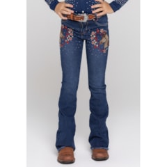 Calça Bill Way Infantil Stone/Bordado 248