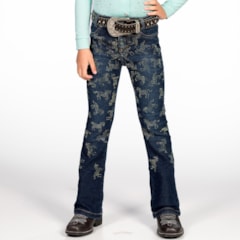 Calça Bill Way Infantil Stone/Strass 15007