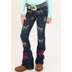 Calça Bill Way Infantil Stone/Strass 15023