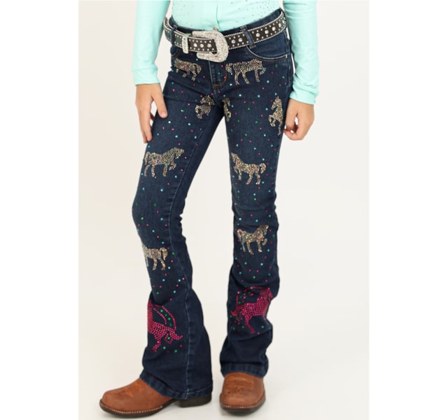 Calça Bill Way Infantil Stone/Strass 15023