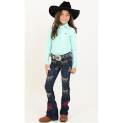 Calça Bill Way Infantil Stone/Strass 15023