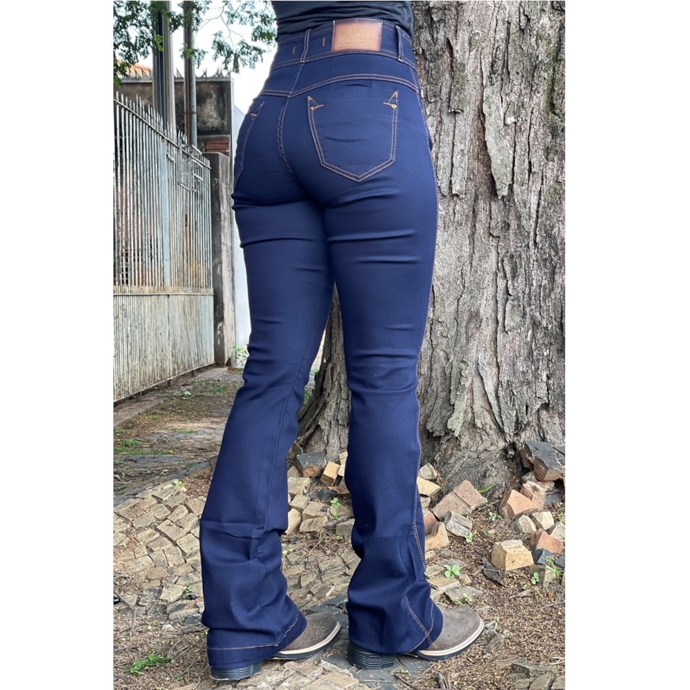 Buphallos Calca Moletom Com Bota Calça Jeans Buphallos Feminina
