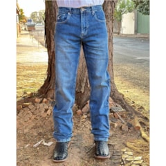 Calça Classic Jeans Claro CCLI4-RLXSTR-CLR