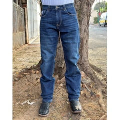 Calça Classic Jeans Escuro CCLI4-RLXSTR-ESC