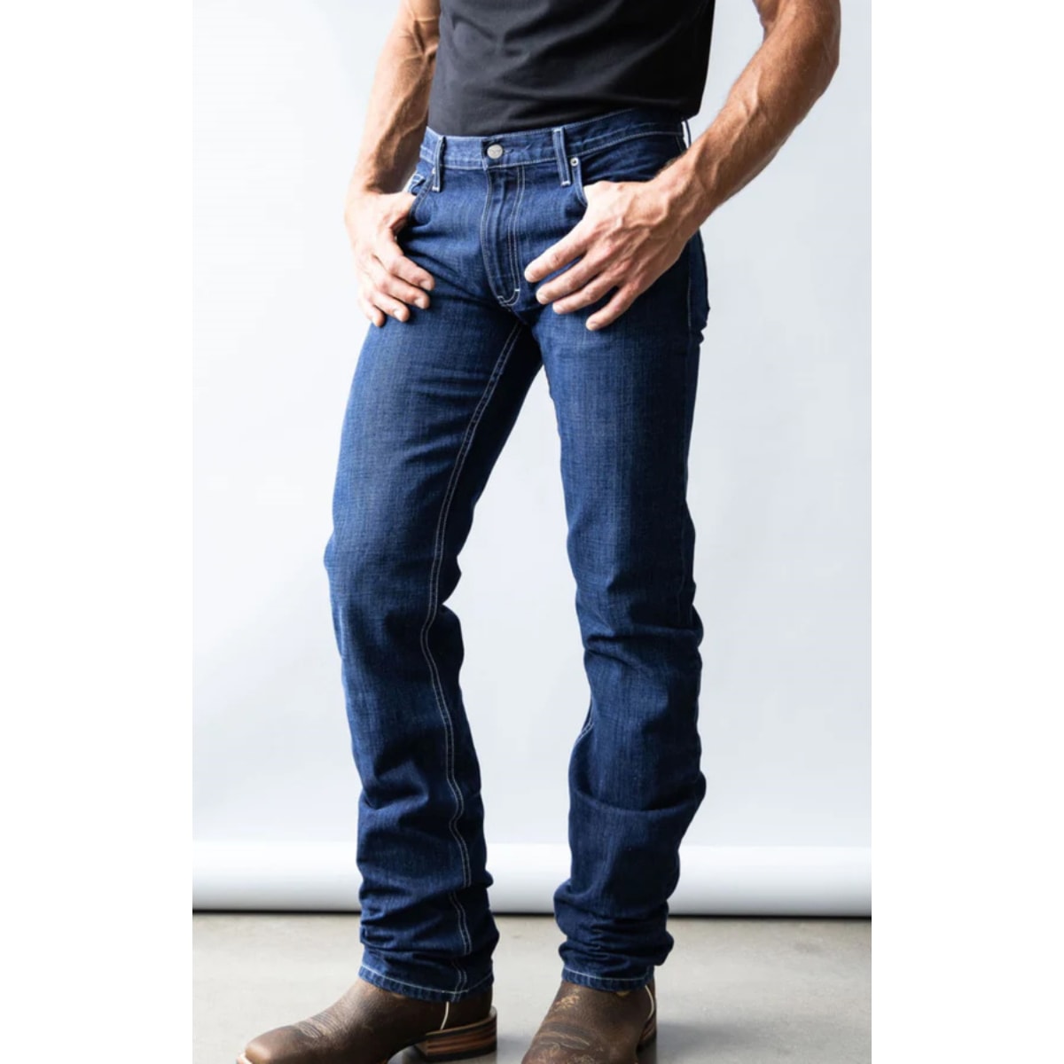 Calça Kimes Ranch Slim Fit/Straight Boot THOMAS | Cris & Cia