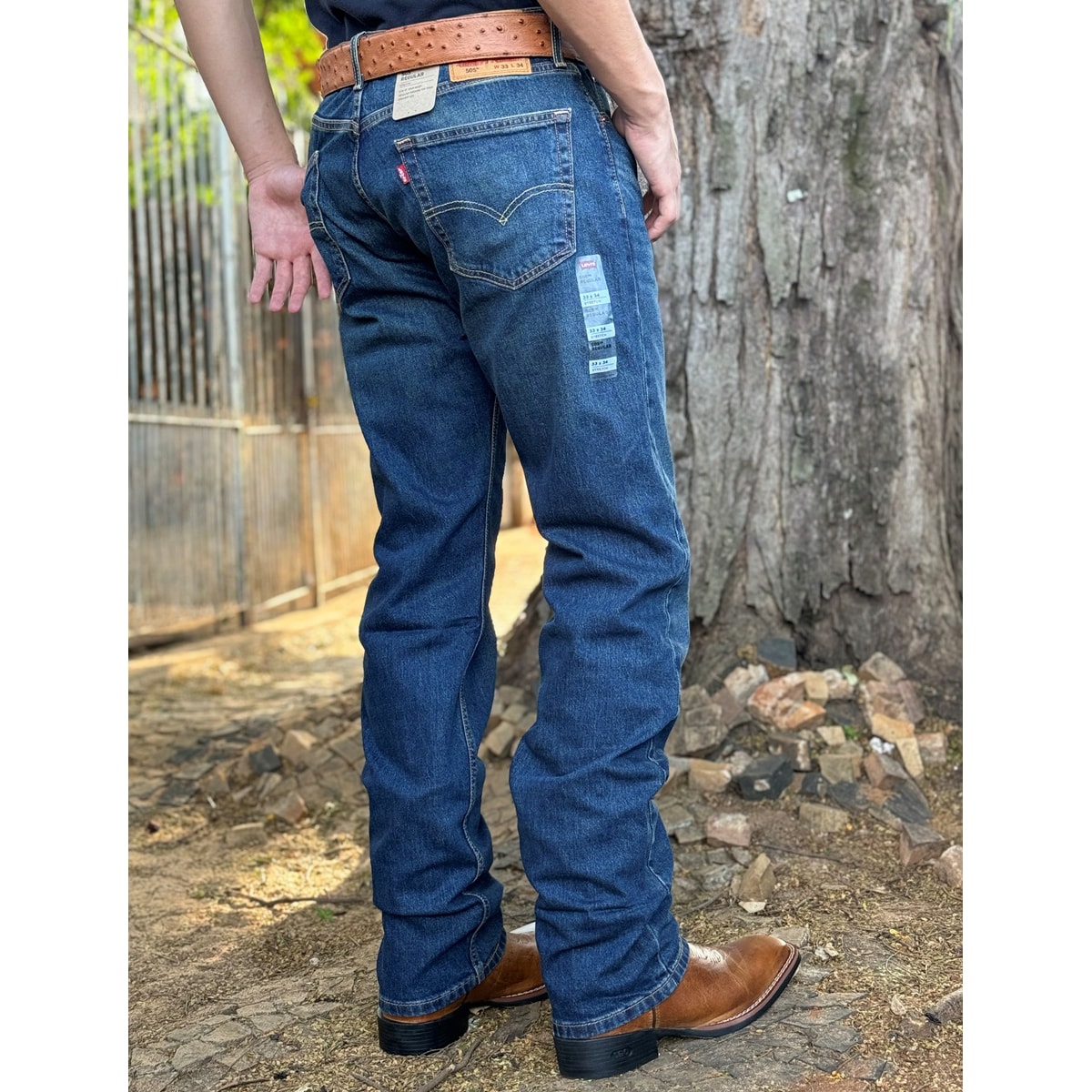Calça Levi's 505 Regular 005052869 | Cris & Cia