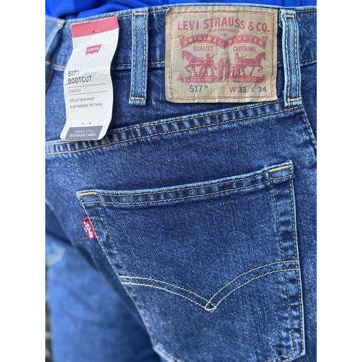 Calça Levi's 517 Bootcut 005170196 - Crisecia Calça Levi's 517 Bootcut 005170196 - Crisecia