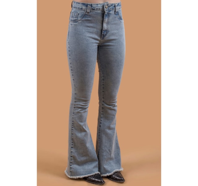 Calça Miss Country Jeans Claro 1054