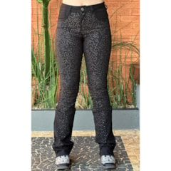 Calça Os Vaqueiros Preto/Strass V24-10052