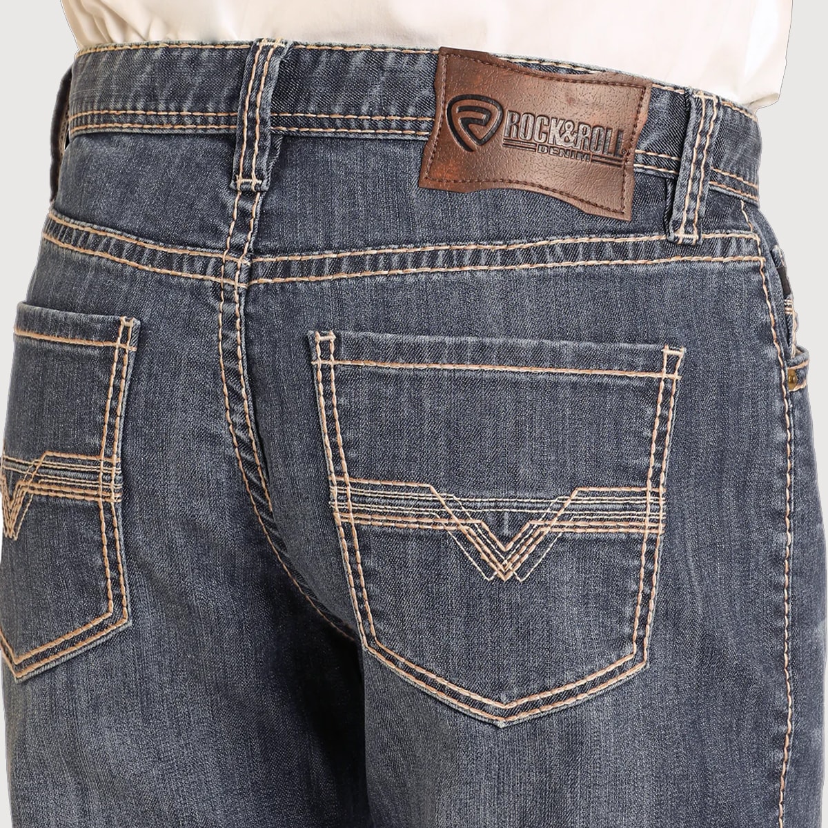 Calça Rock & Roll Double Barrel Relaxed Fit Stackable Boot